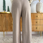 Mini Dogtooth Elastic Waist Trousers - The 308 Boutique