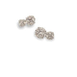 Lucia Double Drop Stud Earrings