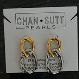 Gold & Silver Chain Earrings