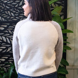 Diamond Braid Stitch Sweater Jacket