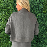 Front Pocket Bomber Jacket - The 308 Boutique