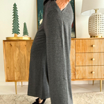 Mini Dogtooth Elastic Waist Trousers - The 308 Boutique