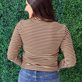 Button Up Long Sleeve Top