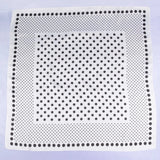 Ombre Polka Dot Print Satin Square Scarf