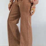 High Waist Wide Leg Pants