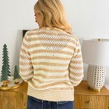 V-Neck Button Front Cardigan