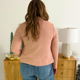 Textured Knit Double Breasted Blazer - The 308 Boutique