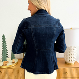 Fit and Flare Trucker Jacket