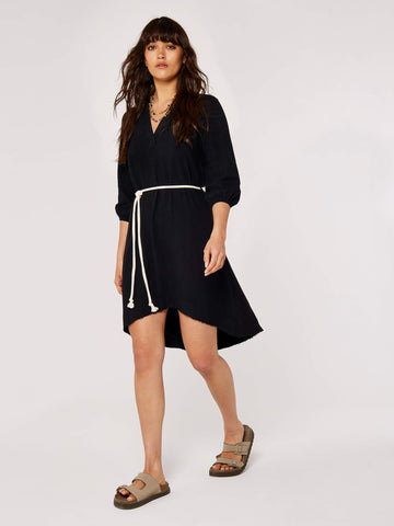 Tunic Rope Tie Waist Dress