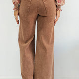 High Waist Wide Leg Pants