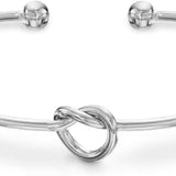 Knot Infinity Bangle Bracelet