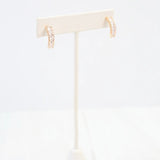 Jocelyn CZ Hoop Earring