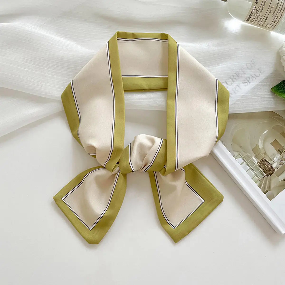 Long Thin Ribbon Scarf