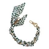Short Gold Phone Chain with Scarf
