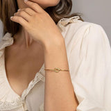 Knot Infinity Bangle Bracelet