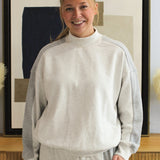 Two-Tone Crew Neck Sweatshirt