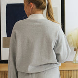 Two-Tone Crew Neck Sweatshirt