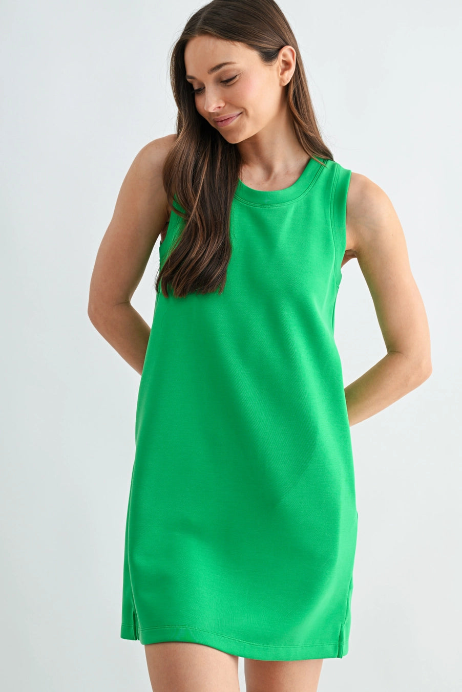 Laguna Scuba Shift Dress - The 308 Boutique
