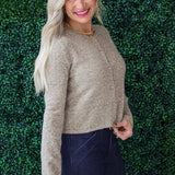 Button Down Confetti Cardigan