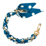 Short Gold Phone Chain with Scarf