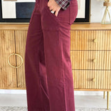 Jodi High Rise Straight Leg Porkchop Pocket