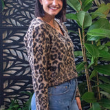 Cheetah Print Cardigan
