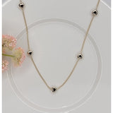 Small Heart Chain Necklace