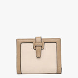 Bessie Canvas Wallet with Snap Closure