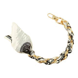 Short Gold Phone Chain with Scarf