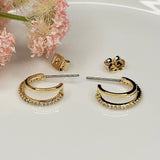 Small Double Layer Earring