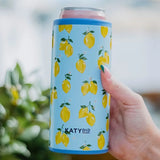 Zesty Lemons Slim Can Cooler