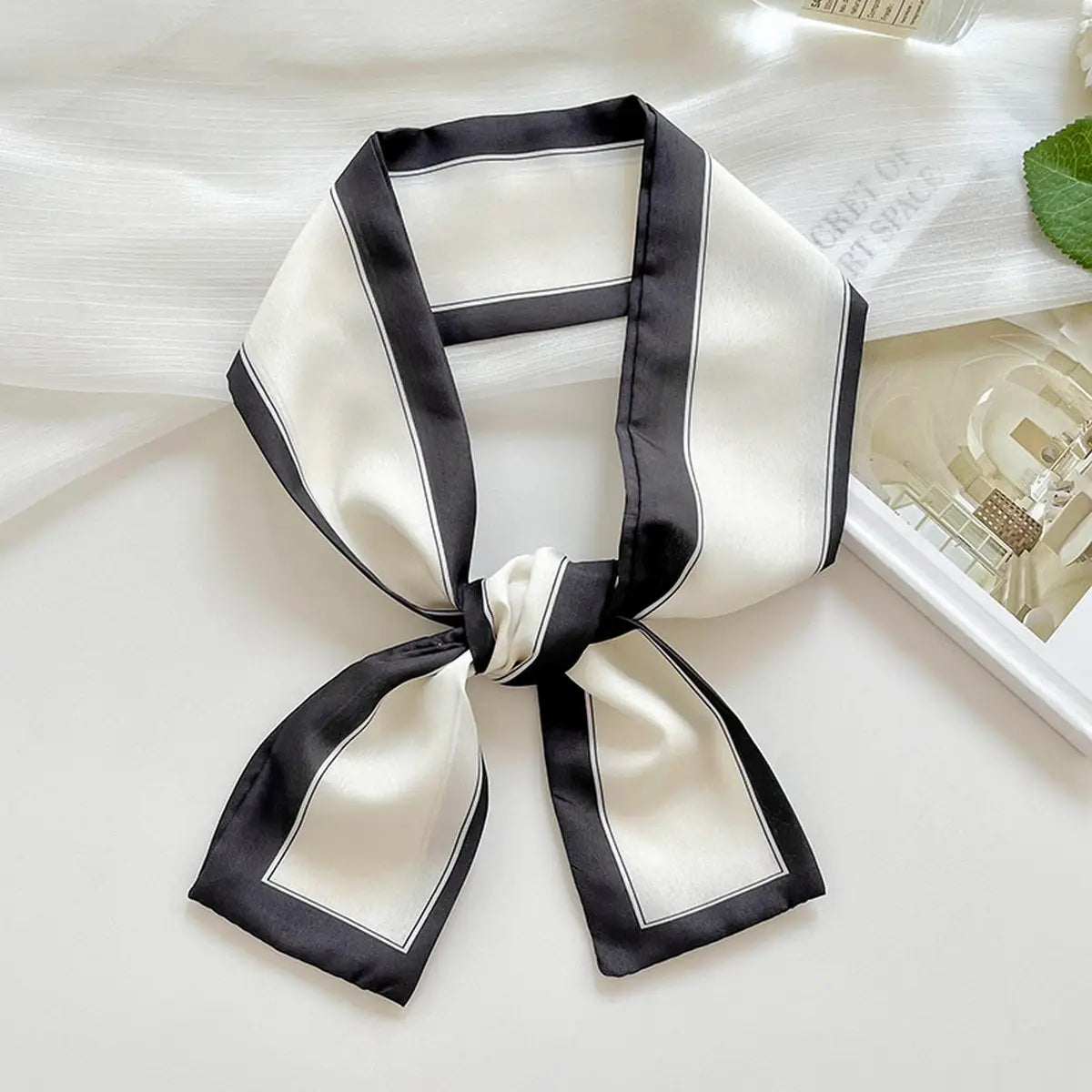 Long Thin Ribbon Scarf