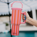 Striped Cabana Tumbler