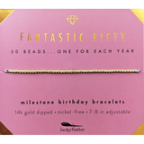 50th Milestone Birthday Bracelete
