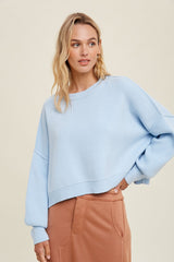 Relaxed Crop Sweater