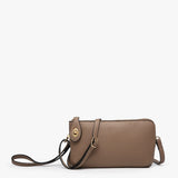 Kendall Crossbody/Wristlet with Twist Lock Closure