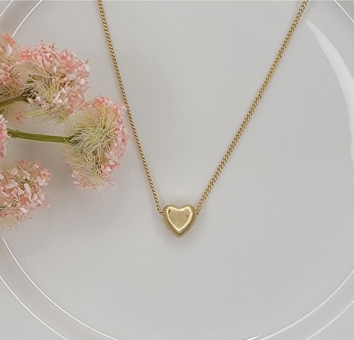 Small Heart Pendant Necklace