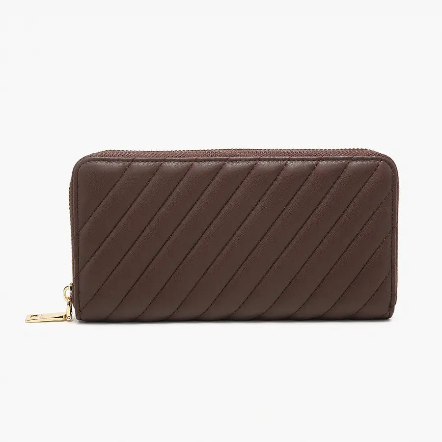 Kylie Multi-Compartment Quilted Wallet