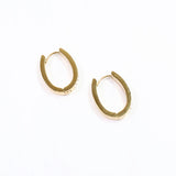 Englewood CZ Hoop Earring