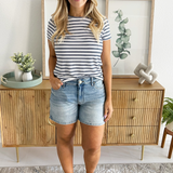 Jane High Rise Short W/ Regular Hem