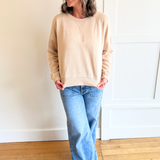 Burned Out Crewneck Sweater