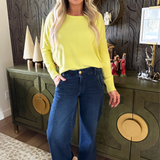 Center Seam Boat Neck Sweater