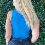 Round Neck Sleeveless Bodysuit