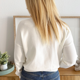 Solid Long Sleeve Sweater Top