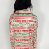 Christmas Satin Pajama Set