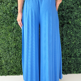 Pleated Wide Leg Pants