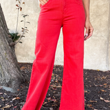 Tummy Control High Rise Wide Leg - The 308 Boutique