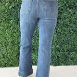 Kelsey High Rise Fab Ab Ankle Flare With Wide Hem