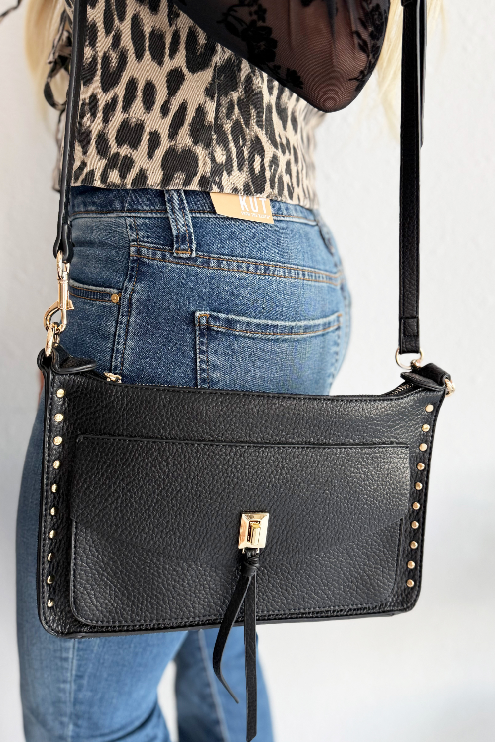 Studded Crossbody Bag