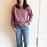 Burned Out Crewneck Sweater